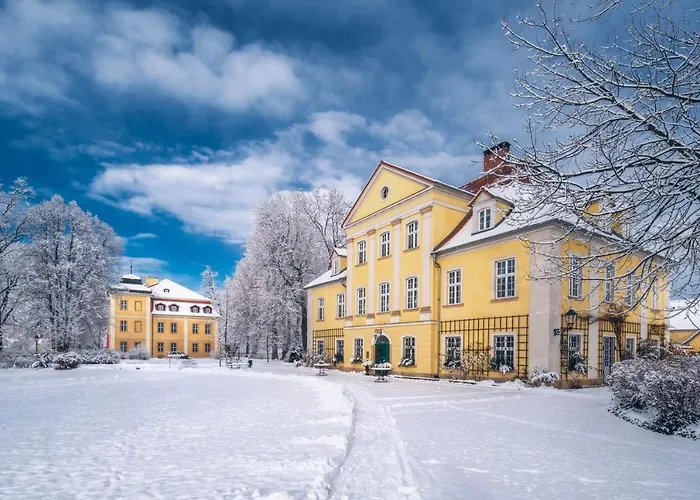 Pałac łomnica Karkonosze - Schloss Lomnitz Riesengebirge Wojanow